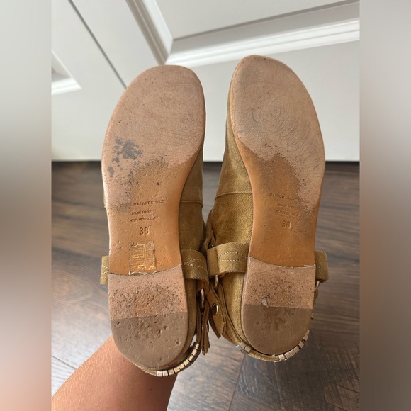 Isabel Marant Etoile Ralf Ankle Boots in Tan (Size 38) - Picture 9 of 11